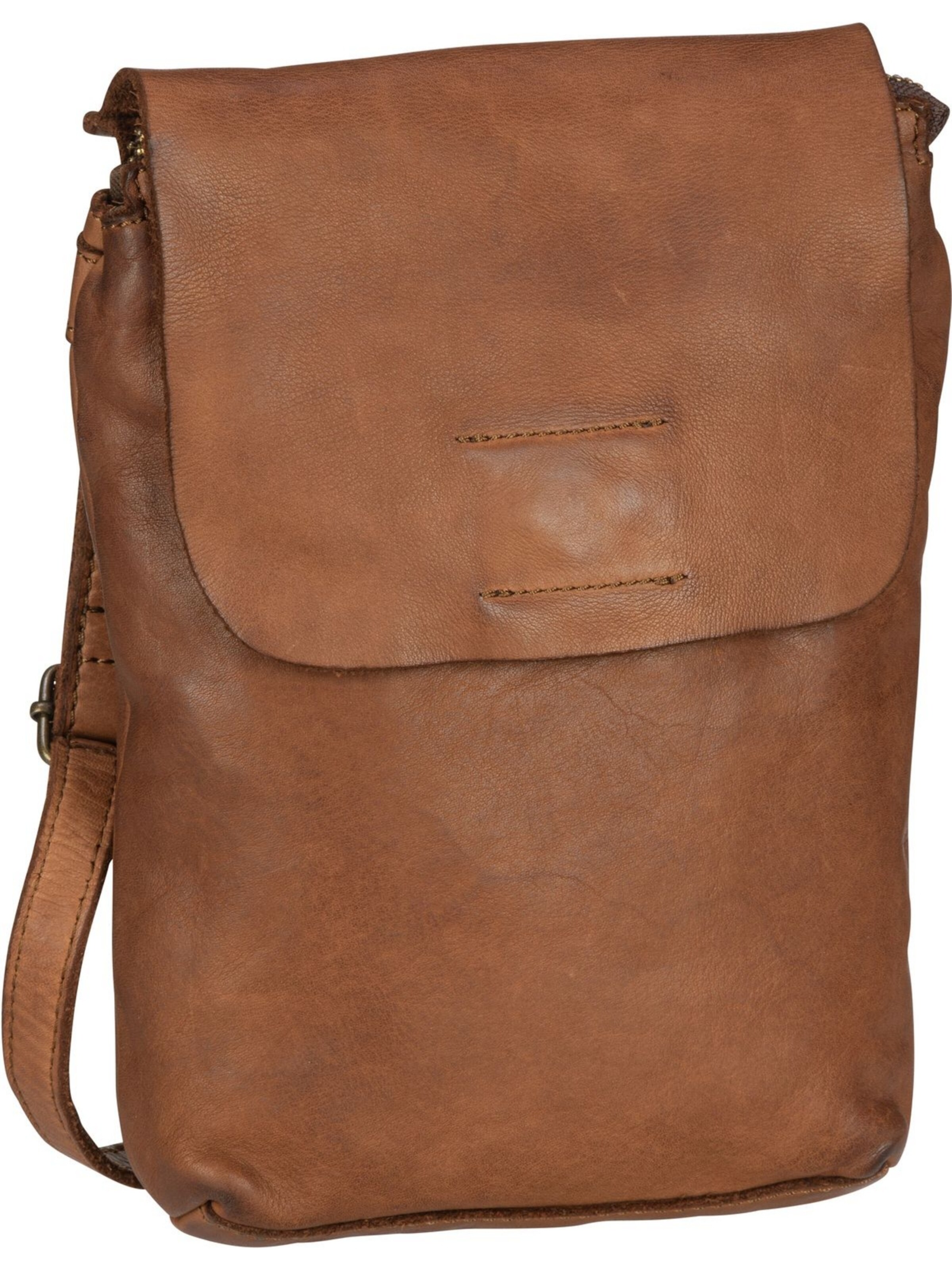 Harold's Schoudertas 'Submarine' in Bruin: voorkant