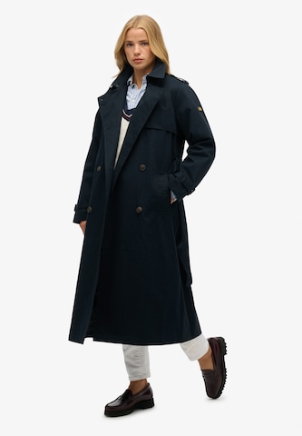 Superdry Tussenmantel in Blauw