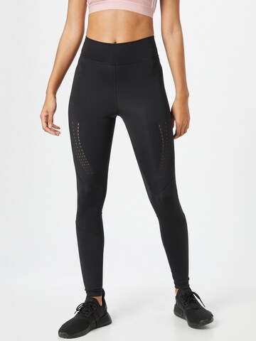 ADIDAS BY STELLA MCCARTNEY - Skinny Calças de desporto 'Truepurpose ' em preto: frente