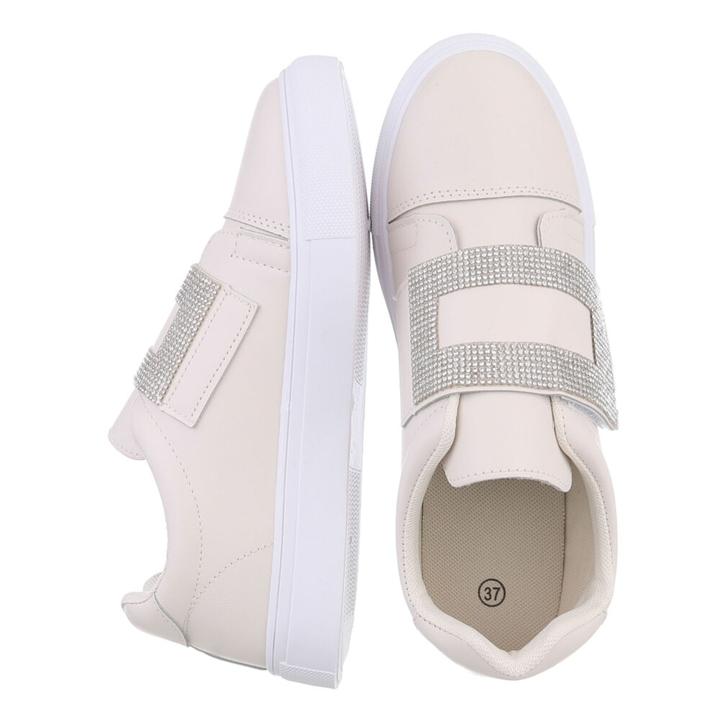 Ital-Design Sneakers in Beige