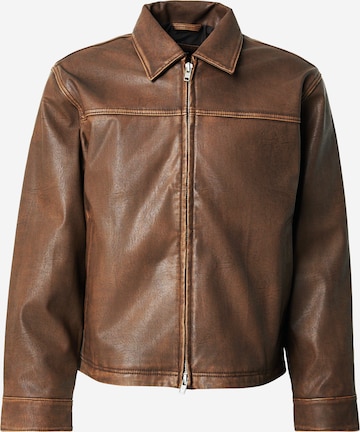 Abercrombie & Fitch Välikausitakki värissä ruskea: etupuoli