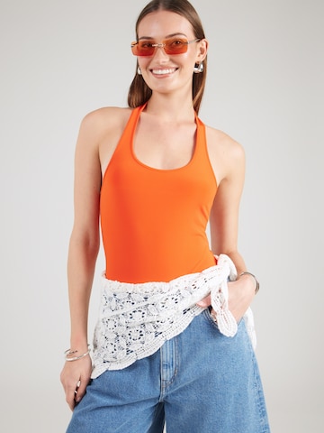 & Other Stories T-shirtbody i orange: framsida