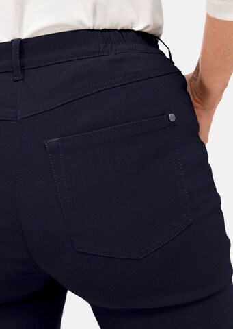Regular Pantalon 'Carla' Goldner en bleu
