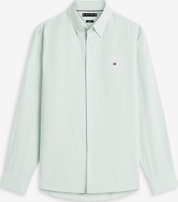 Chemise TOMMY HILFIGER en vert : devant