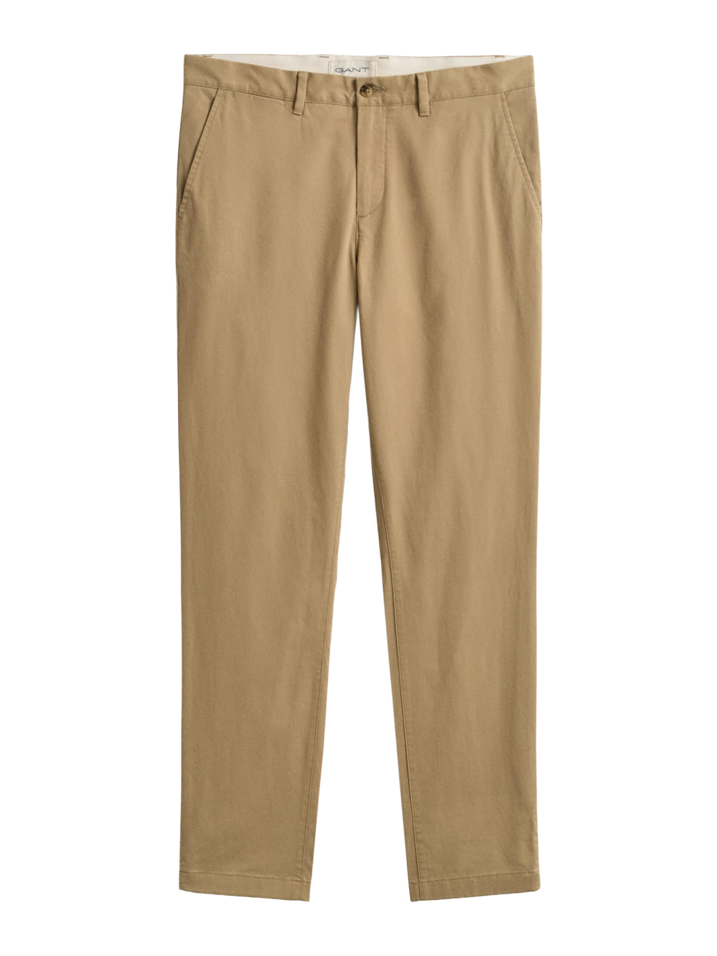 GANT Liibuv Chino-püksid, värv roheline: eest vaates