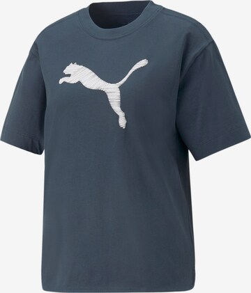 PUMA - Camiseta en azul: frente