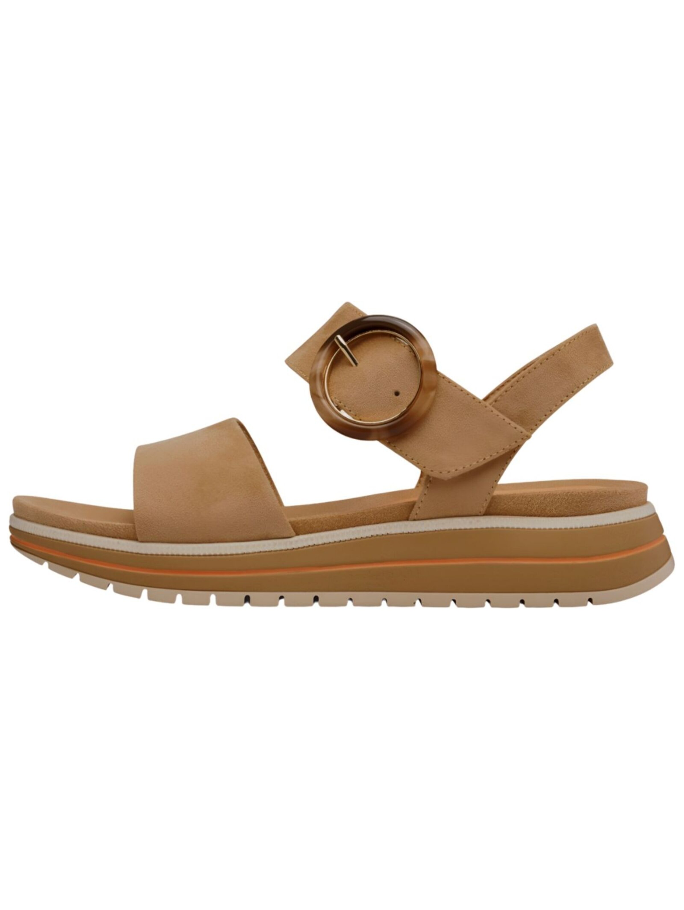MARCO TOZZI Sandalen met riem in Beige