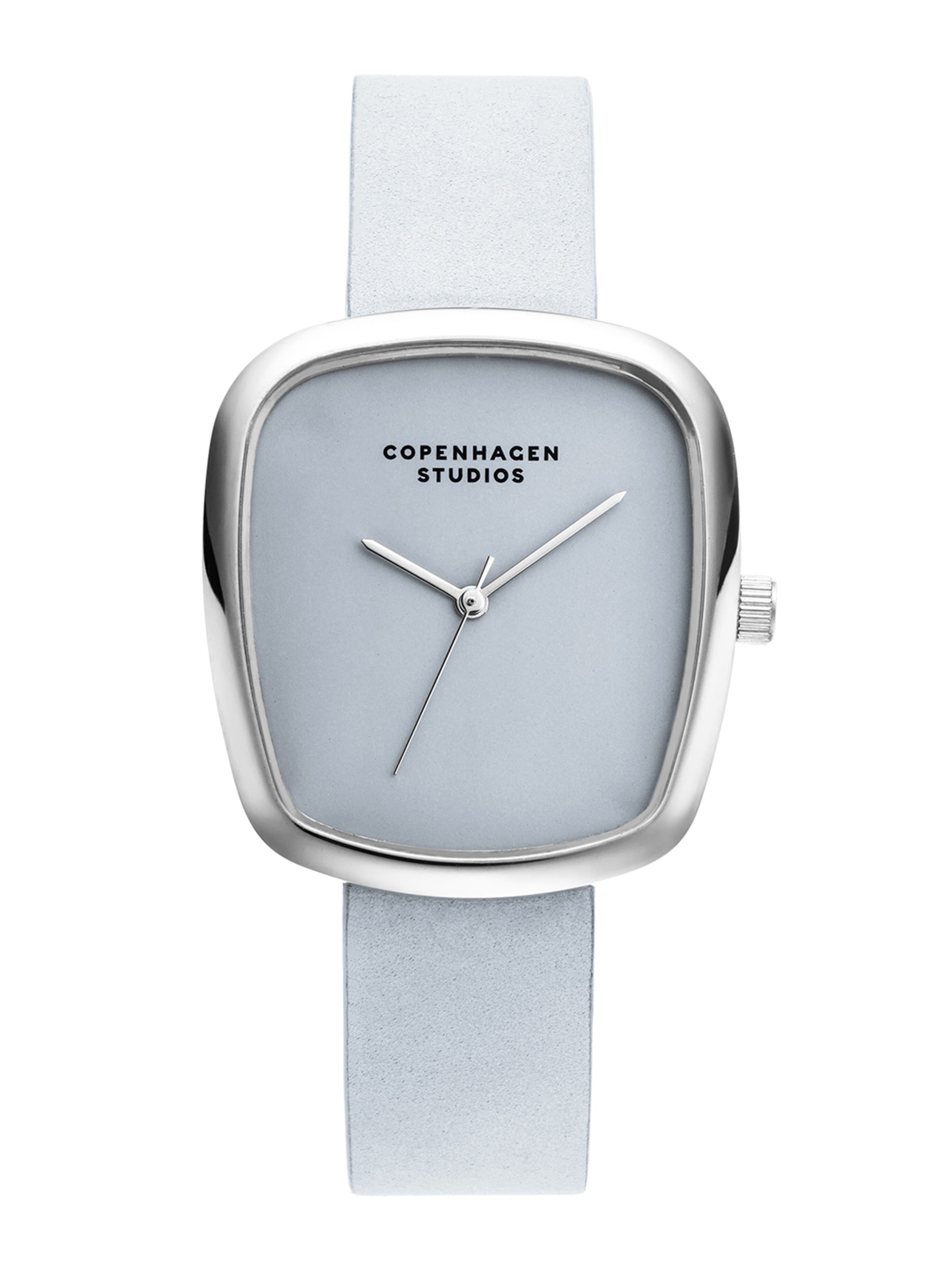 Copenhagen Studios Analoog horloge in Zilver: voorkant