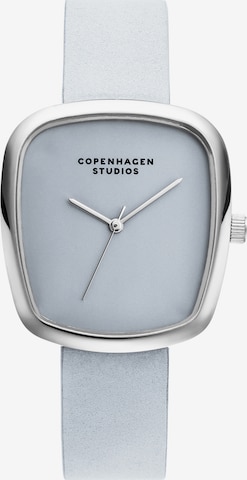 Copenhagen Studios Analoog horloge in Zilver: voorkant