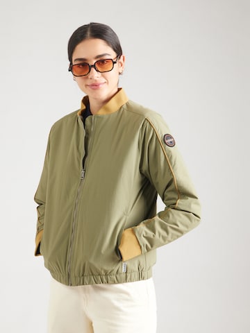 Veste mi-saison 'AMELIAS' NAPAPIJRI en vert : devant