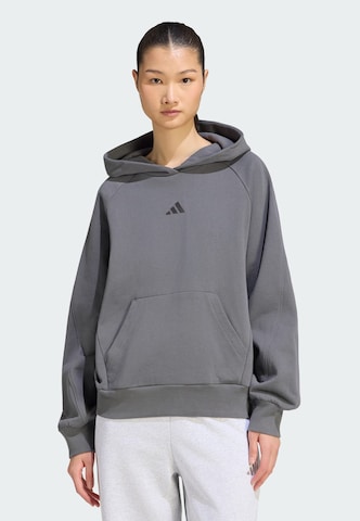 ADIDAS SPORTSWEAR - Sweatshirt de desporto 'AK' em cinzento: frente