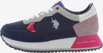 U.S. POLO ASSN. Sneaker 'Sacha002' in navy / grau / pink, Produktansicht