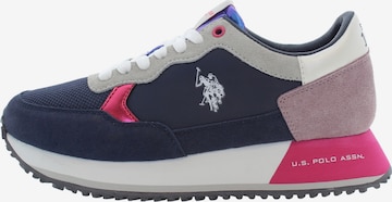 Sneaker bassa 'Sacha002' di U.S. POLO ASSN. in blu: frontale