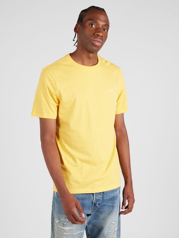 HUGO Red T-Shirt 'Dero' in Gelb: predná strana