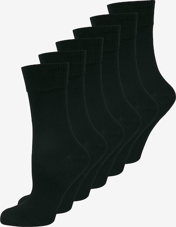 Chaussettes ' Bambus ' Nur Die en noir : devant