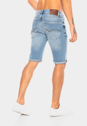 Redbridge Regular Jeans-Shorts 'Lexington' in Blau