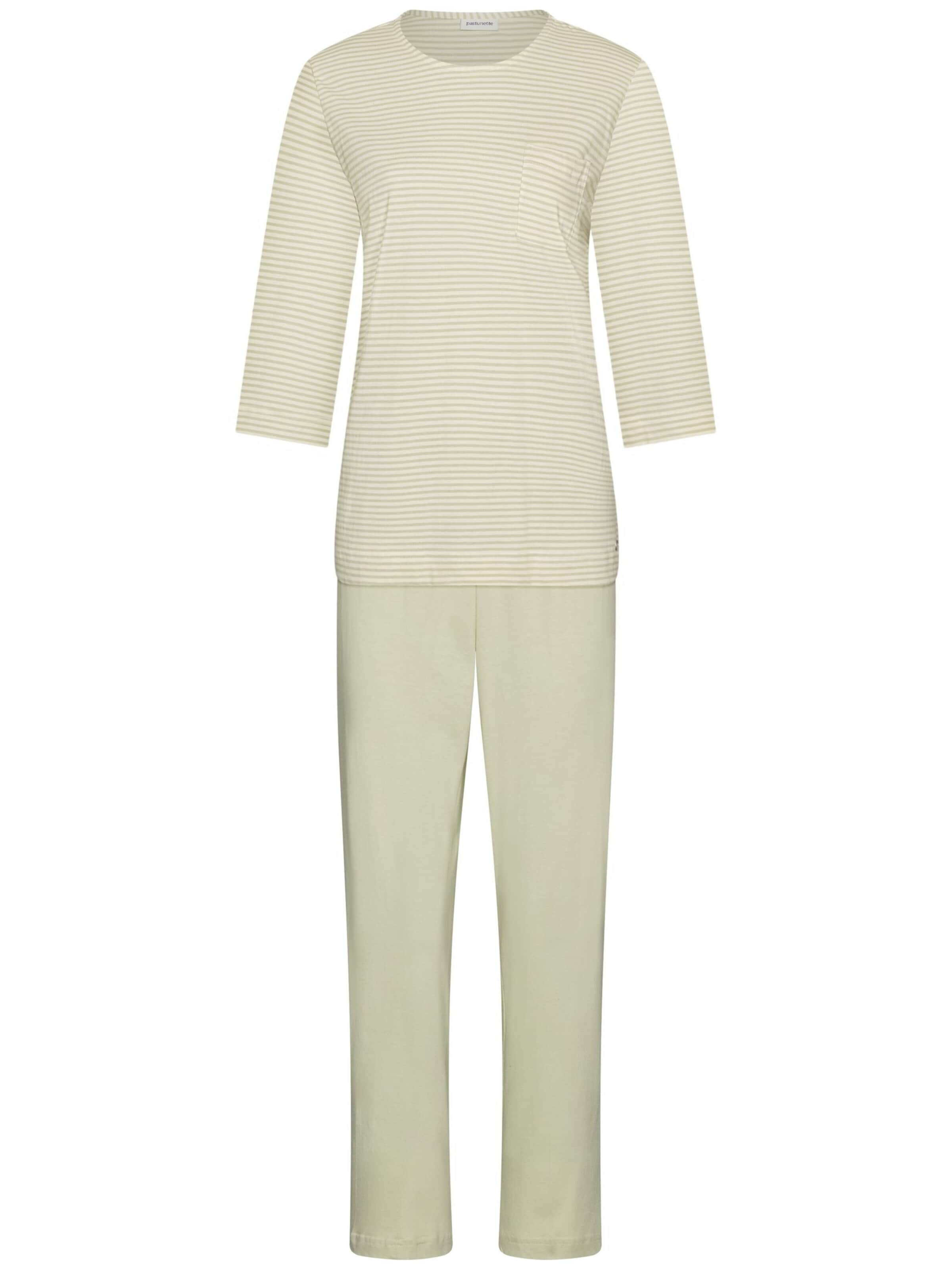 Pastunette Pyjama‌‌‌‌ in Grün: Vorderseite