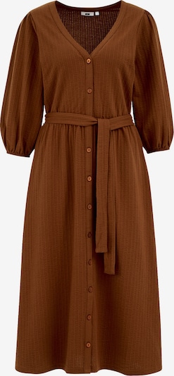 Suknelė iš WE Fashion, spalva – tamsiai ruda, Prekių apžvalga