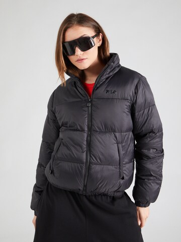 Veste de sport 'STAGGIA' FILA en noir : devant