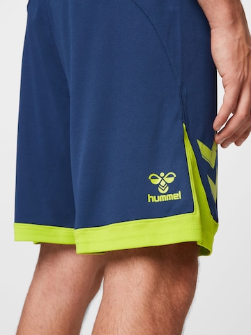 Hummelregular Sportske hlače 'Lead Poly' - plava boja