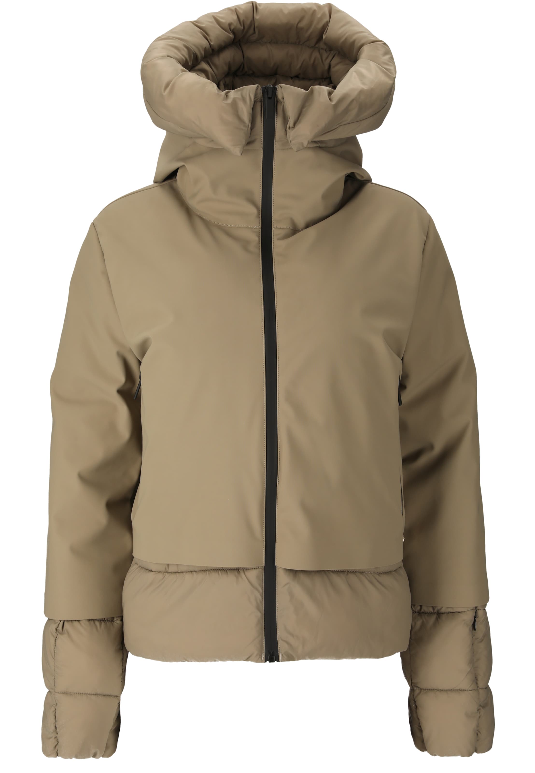 Athlecia Freizeitjacke 'Heley' in Beige: Vorderseite