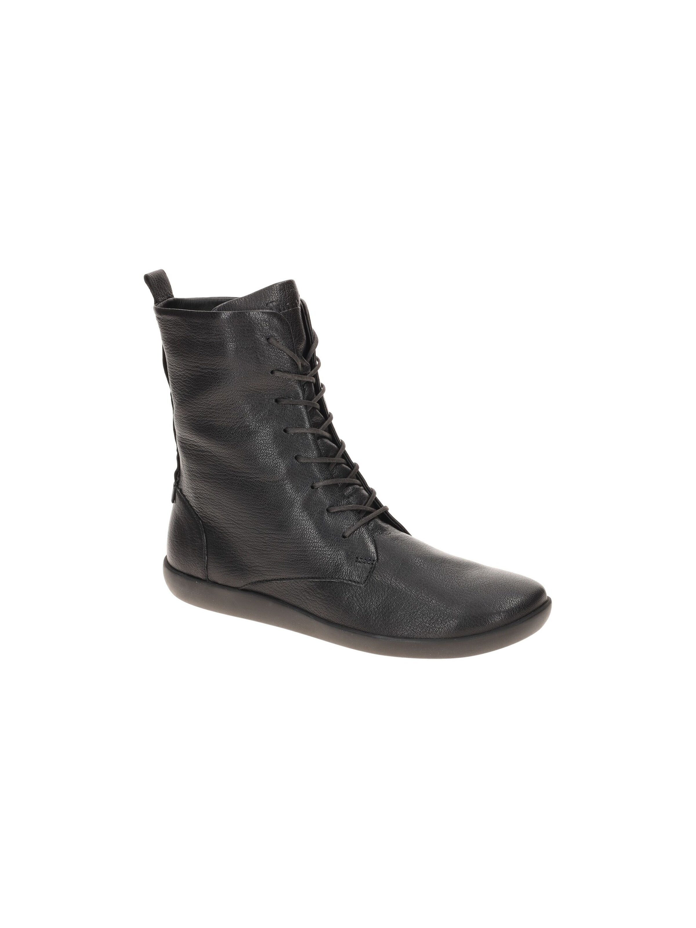 THINK! Lace-Up Ankle Boots in Black: front