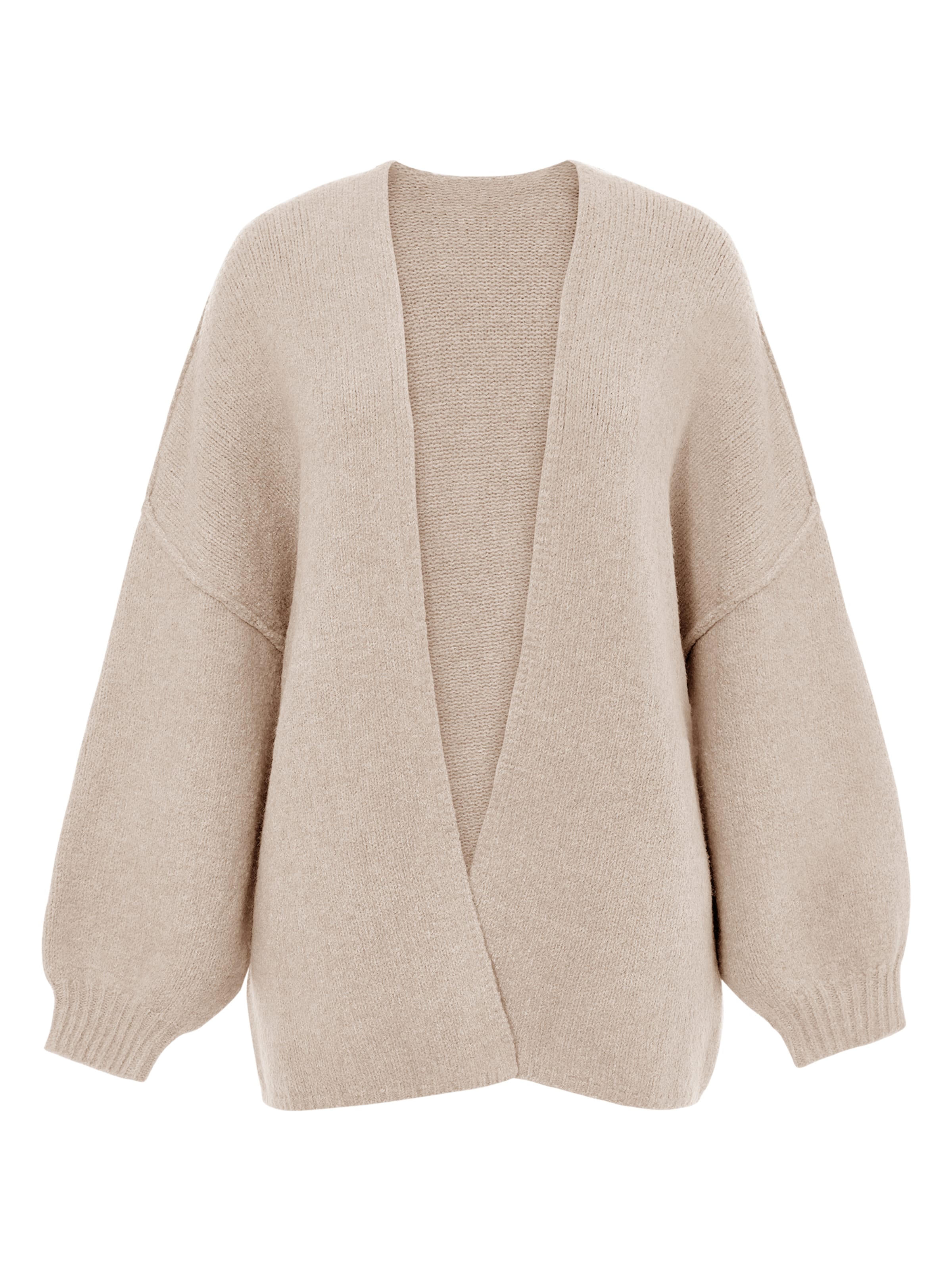 Imily Bela Strickjacke in Beige: Vorderseite