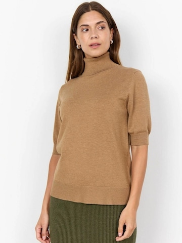 Pull-over 'Dollie 740' Soyaconcept en marron : devant