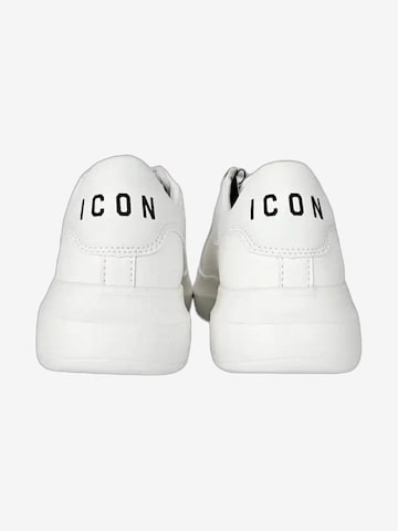 ICON - Zapatos con cordón en blanco