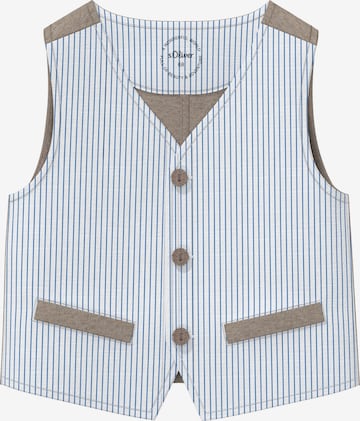 Gilet s.Oliver en bleu : devant