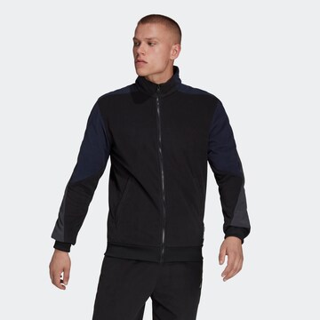 ADIDAS SPORTSWEAR Funktionele fleece-jas in Zwart