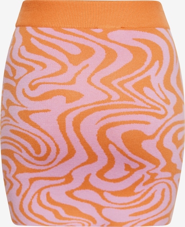 swirly Skirt in Orange