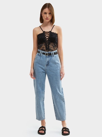 Influencer Top in Zwart