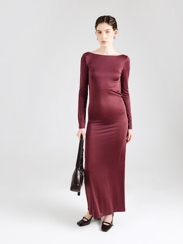 HUGO Рокля 'Nultraviol' в лилав: отпред