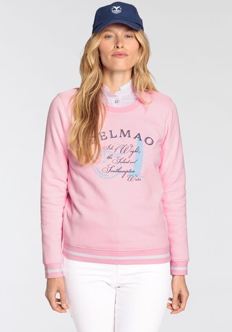 DELMAO Sweatshirt in Pink: front