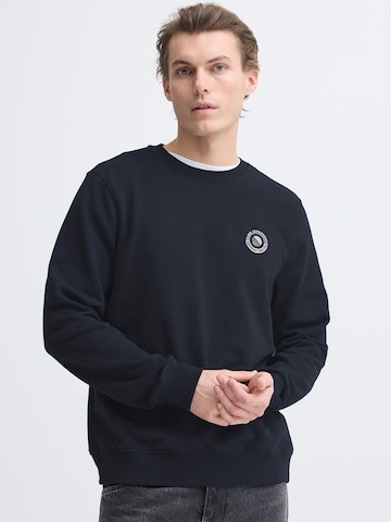 Bluză de molton 'BHKANE' de la BLEND pe albastru: față