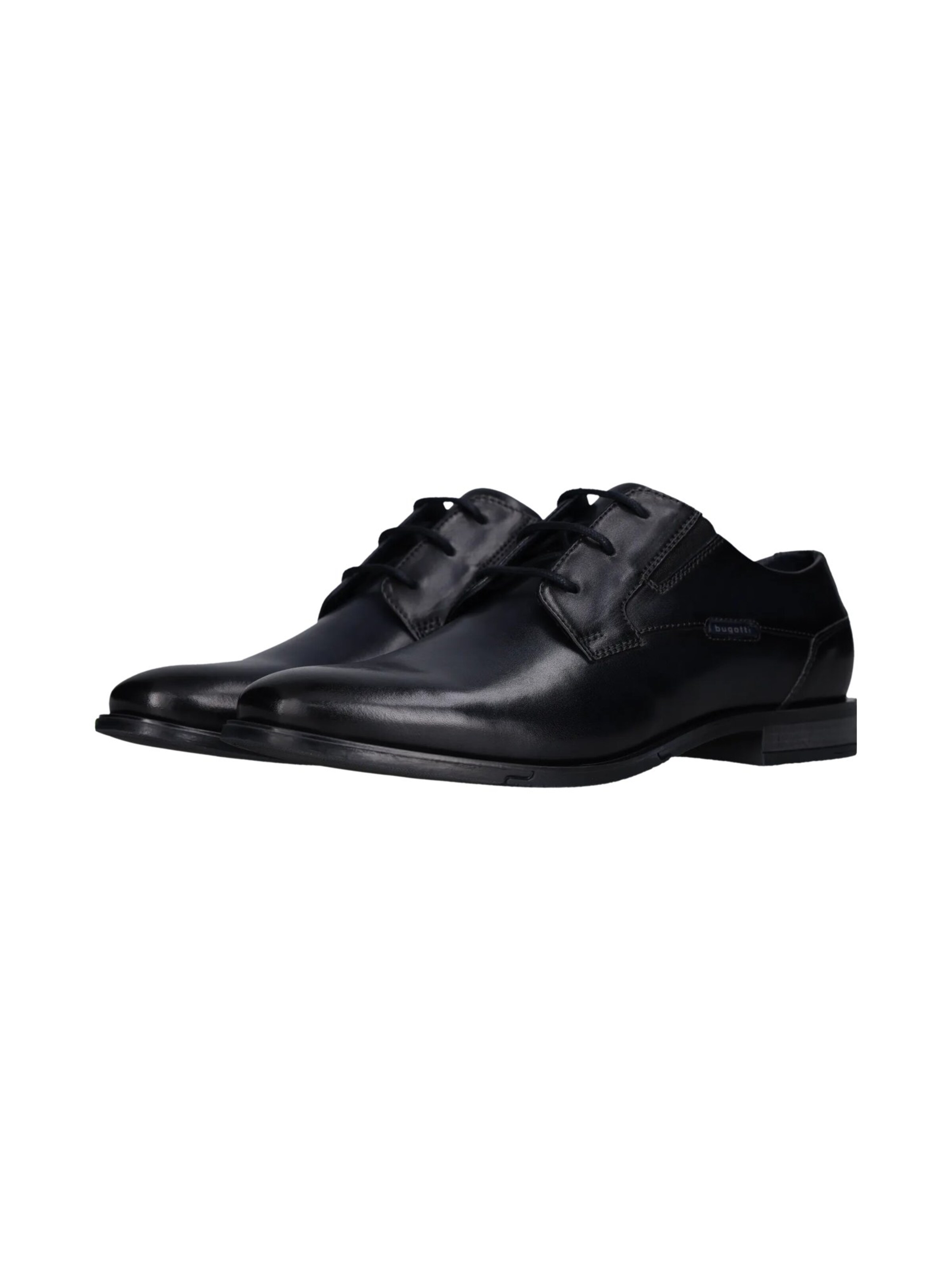 Chaussure à lacets bugatti en noir