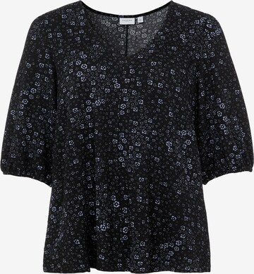 EVOKED Blouse in Black: front