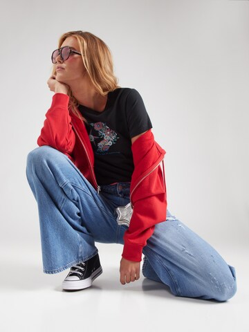CONVERSE T-Shirt in Schwarz