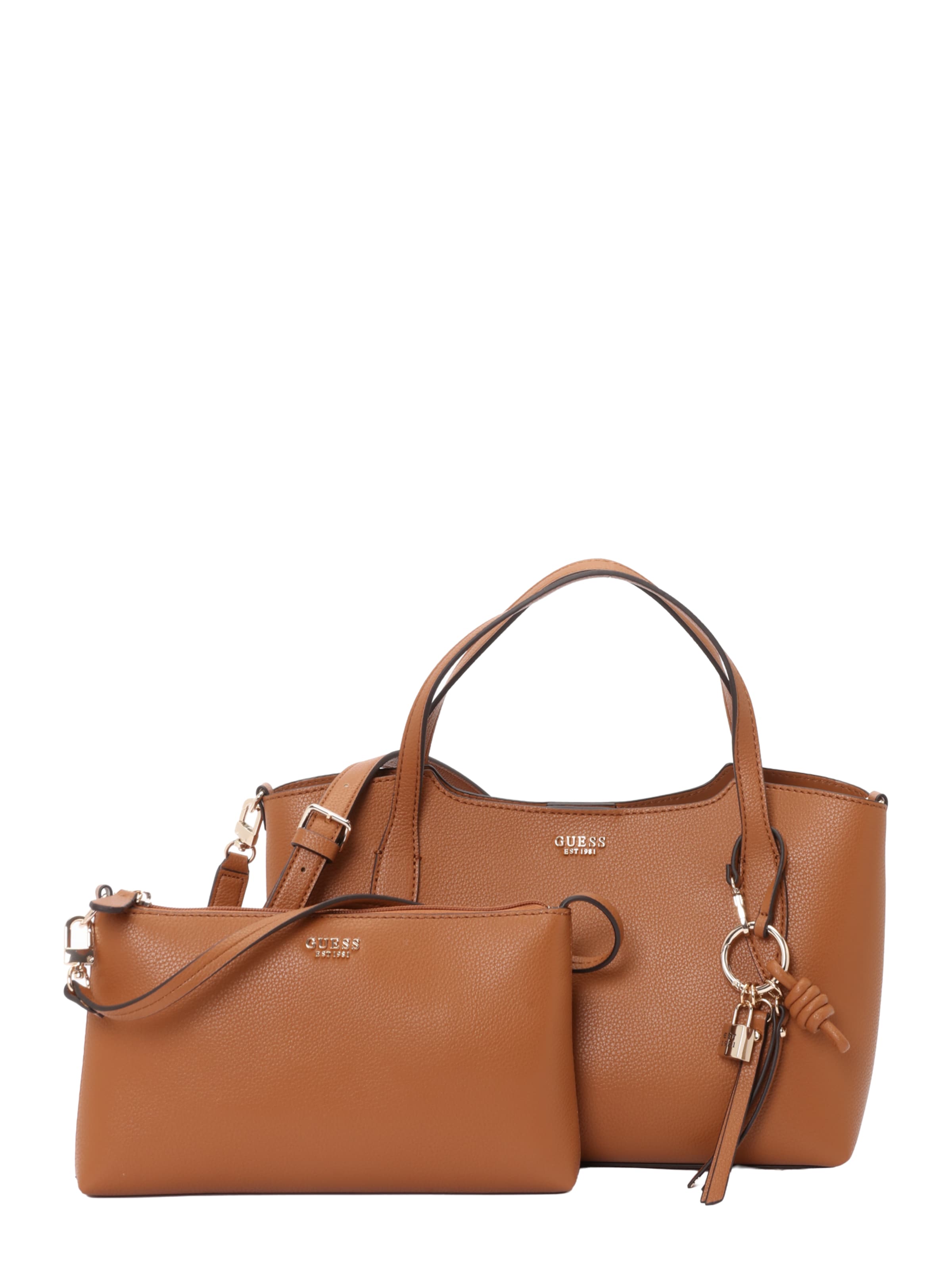 GUESS Шоппер 'MELODY' в размере One Size в Карамельный, Обзор товара