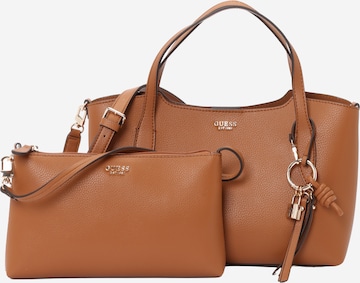 GUESS Шоппер 'MELODY' в Коричневый: спереди