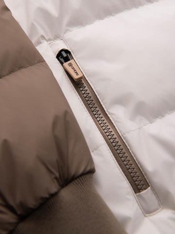 Ombre Winterjas in Beige