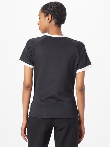 ADIDAS ORIGINALS Shirt 'Adicolor Classics  3-Stripes' in Zwart