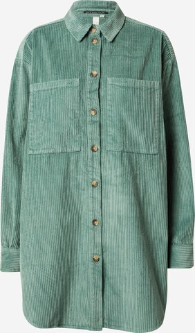 QS Blouse in Groen: voorkant