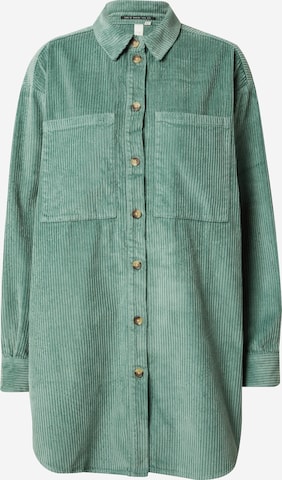 Camicia da donna di QS in verde: frontale