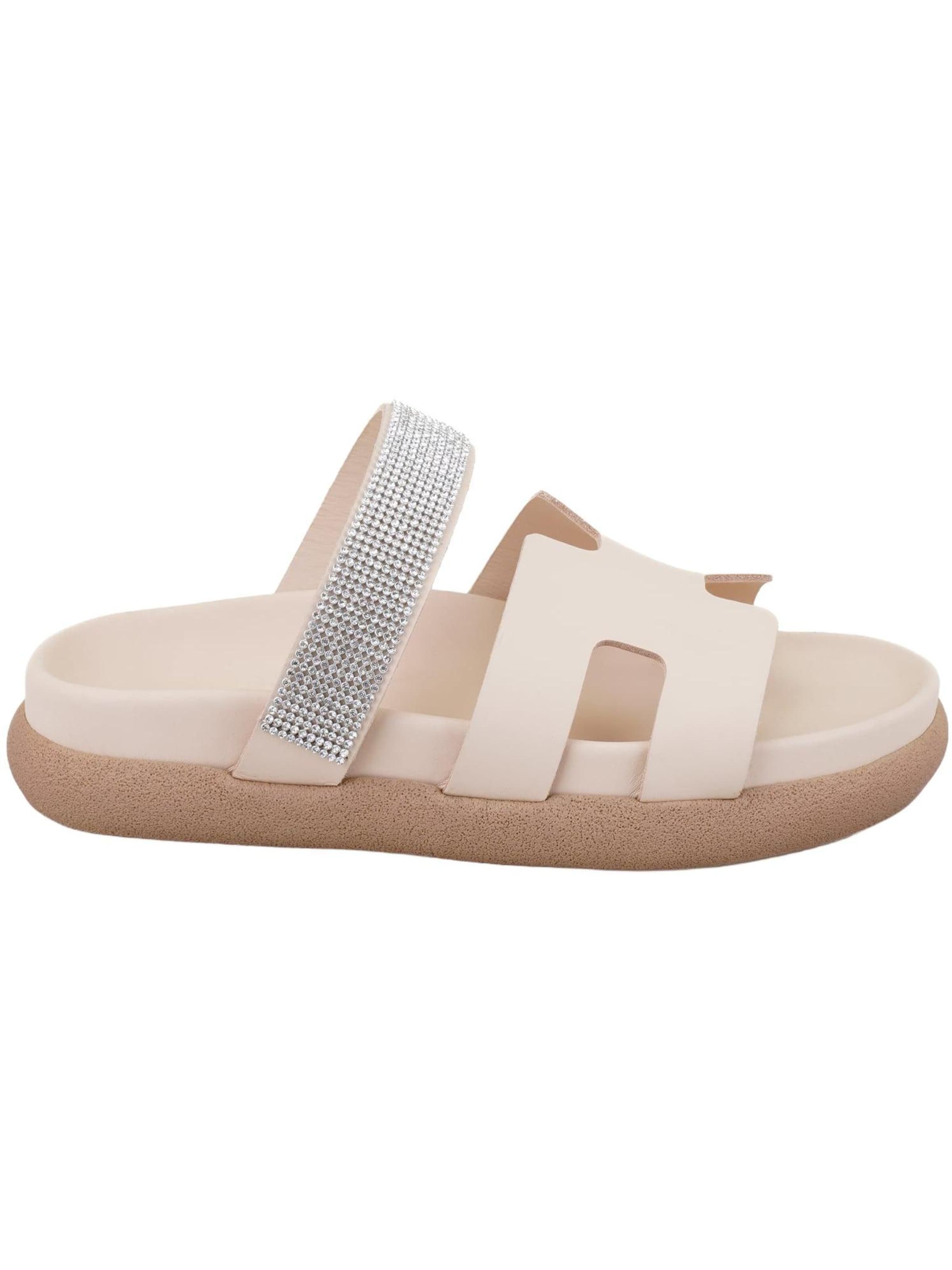 Mule Desa en beige : devant