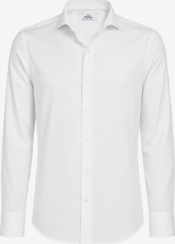 ALEA Overhemd 'ALEA CAMICIA SLIM FIT CAMICIA' in Wit: voorkant