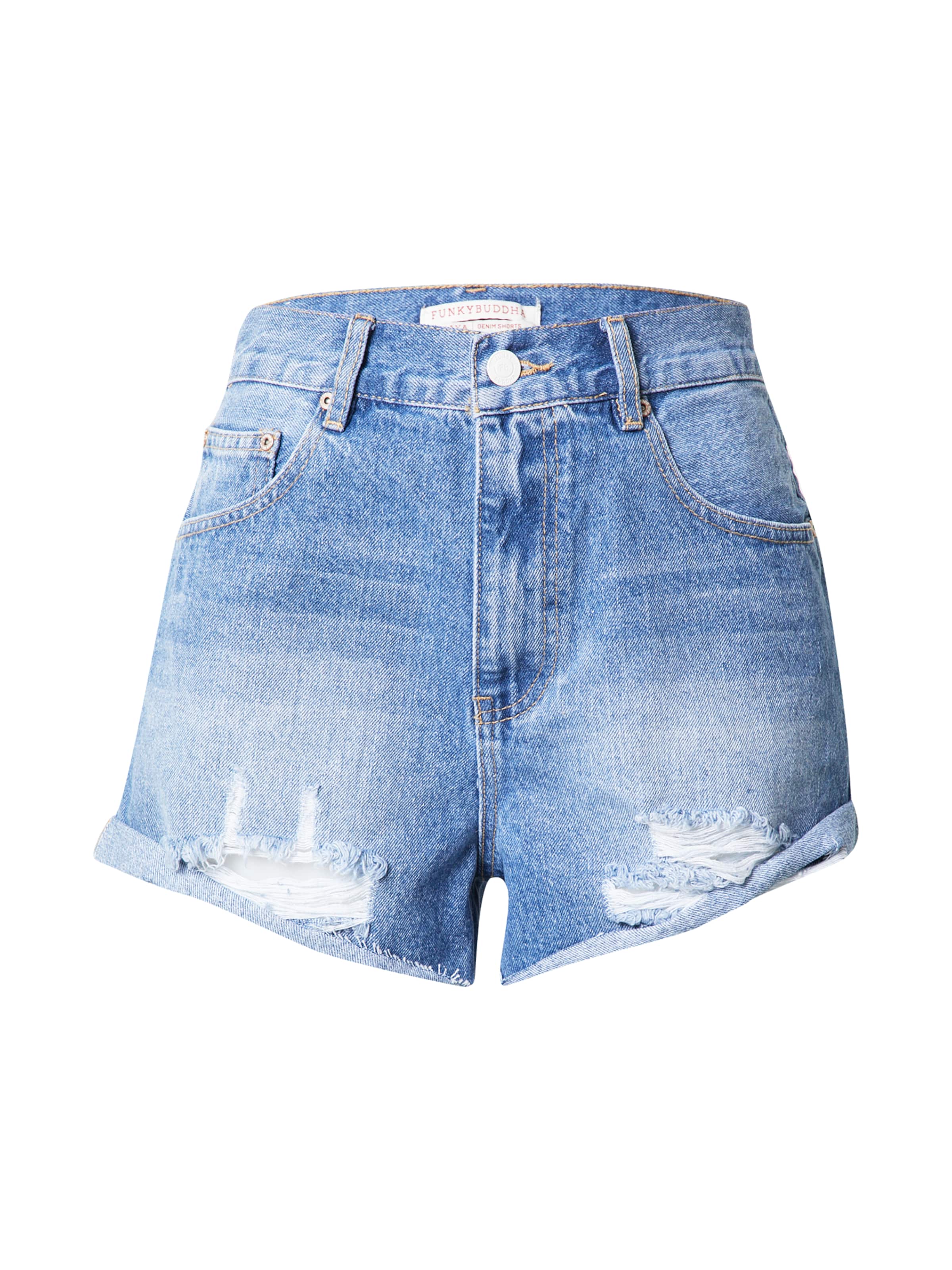 Funky Buddha Regular Дънки в синьо: отпред