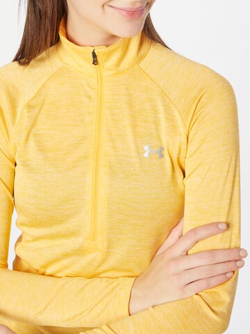 geltona UNDER ARMOUR Sportiniai marškinėliai
