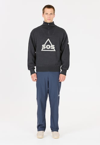 SOS Windbreaker 'Tignes' in Blau